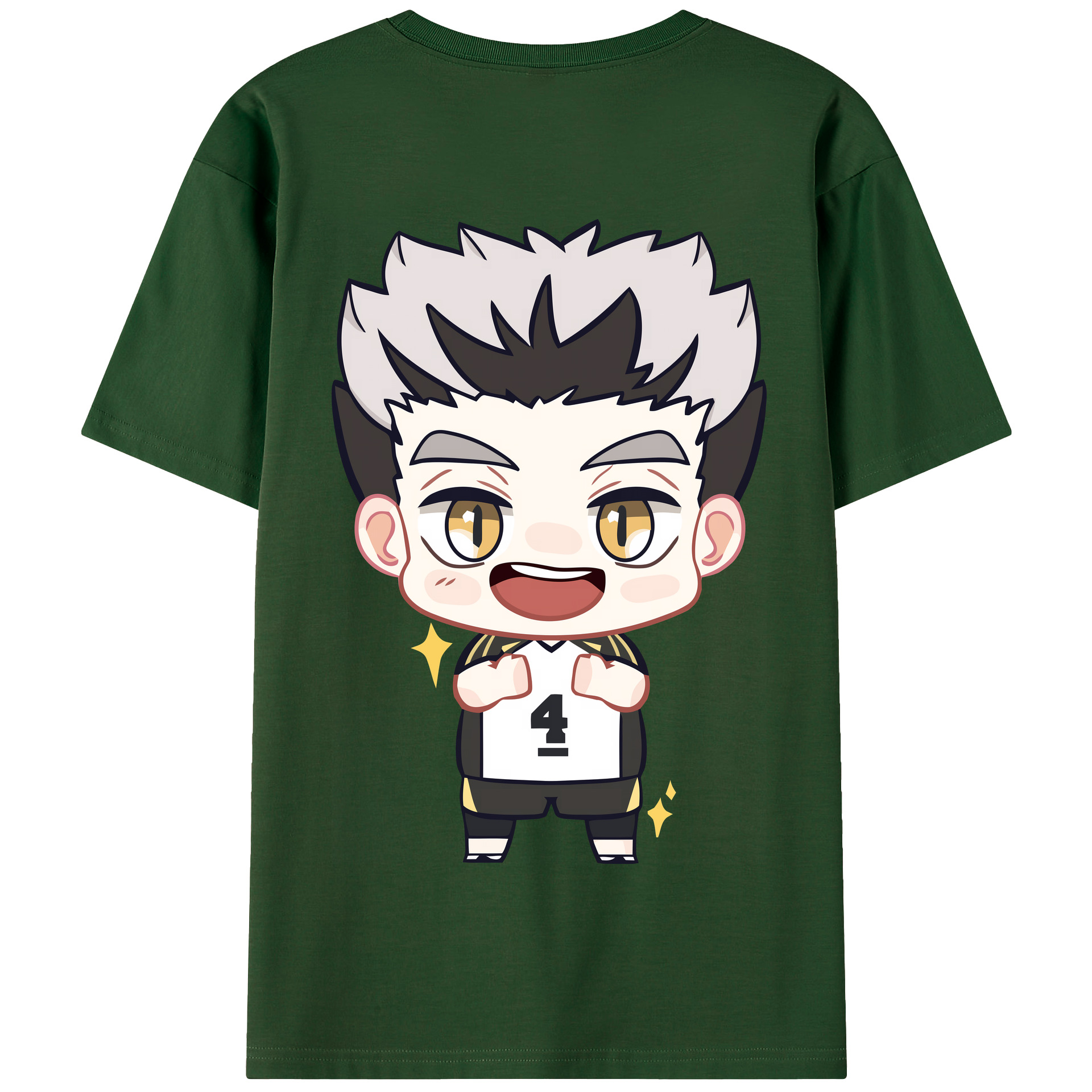 （画像用） ハイキュー!! Haikyu!! 綿100％半袖Tシャツ（背面プリント）